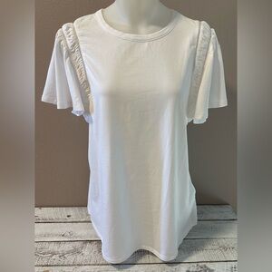 Flutter Sleeve Top/Blouse - NIP